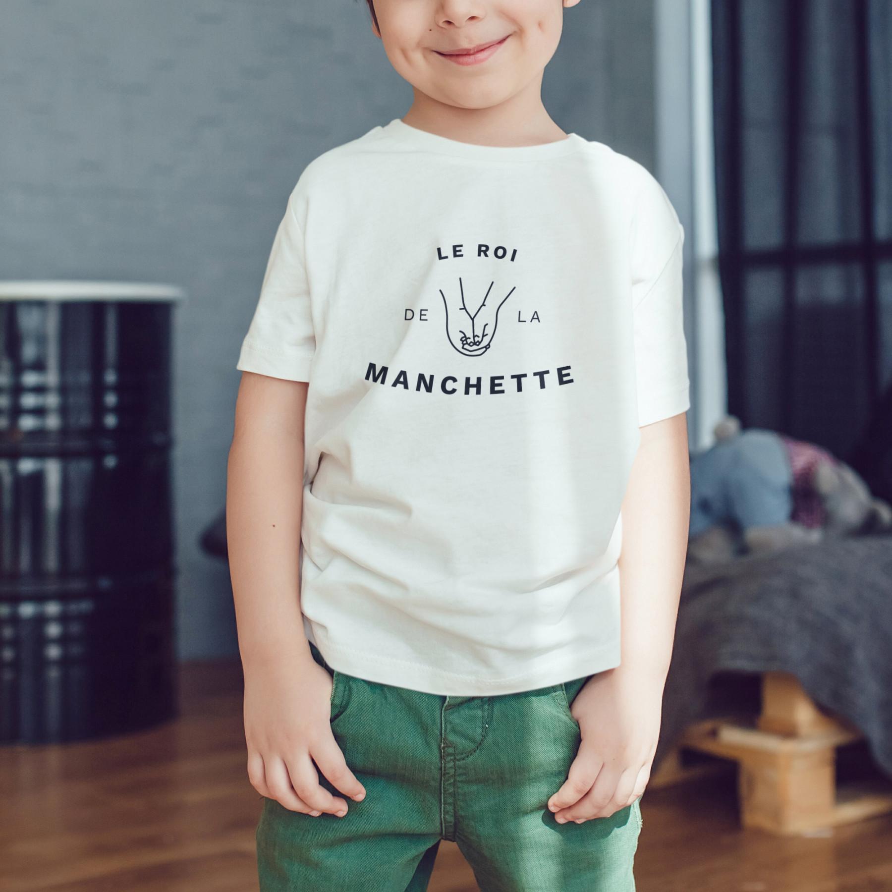Camiseta infantil con estampado de voleybol