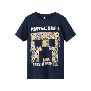 Camiseta para niños Name it Mango Minecraft